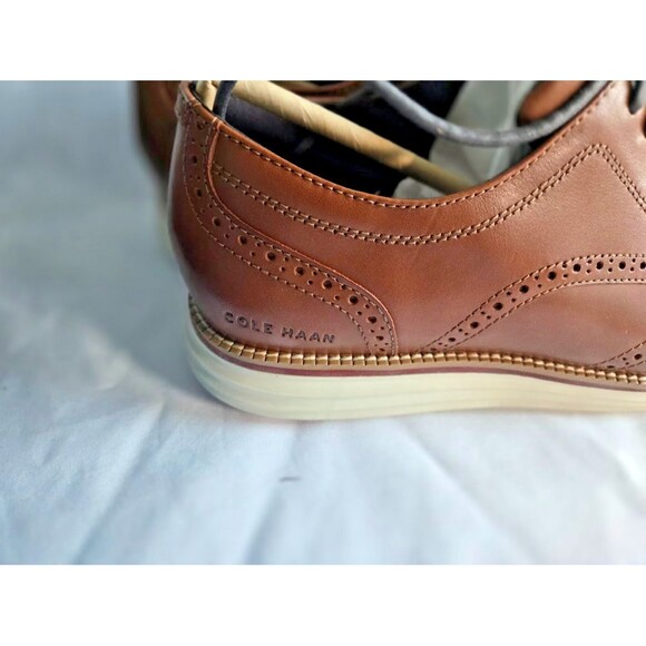 Cole Haan Original grand Energy Merid SW Oxfords British Tan C33805 Mens 11 NEW main image 4